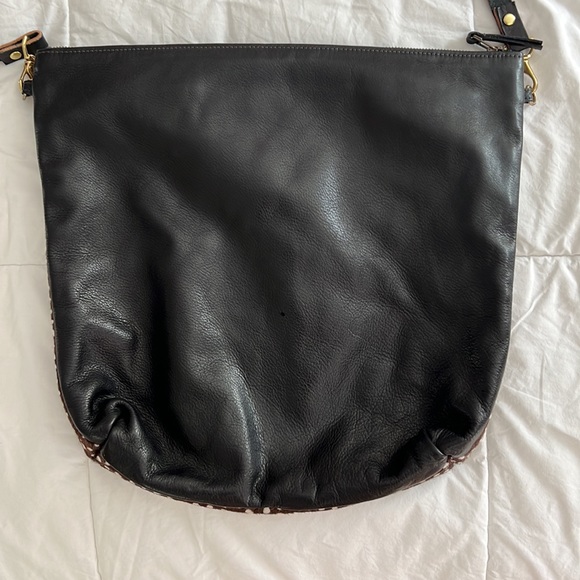 Primecut Dots Cowhide Hobo Bag - Picture 7 of 11
